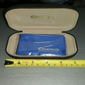 Solid glasses case holder to him clip ons